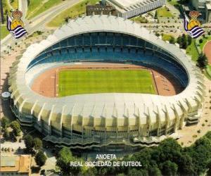 yapboz Stadyum Real Sociedad - Anoeta -